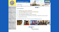Desktop Screenshot of institutrichelieu.com